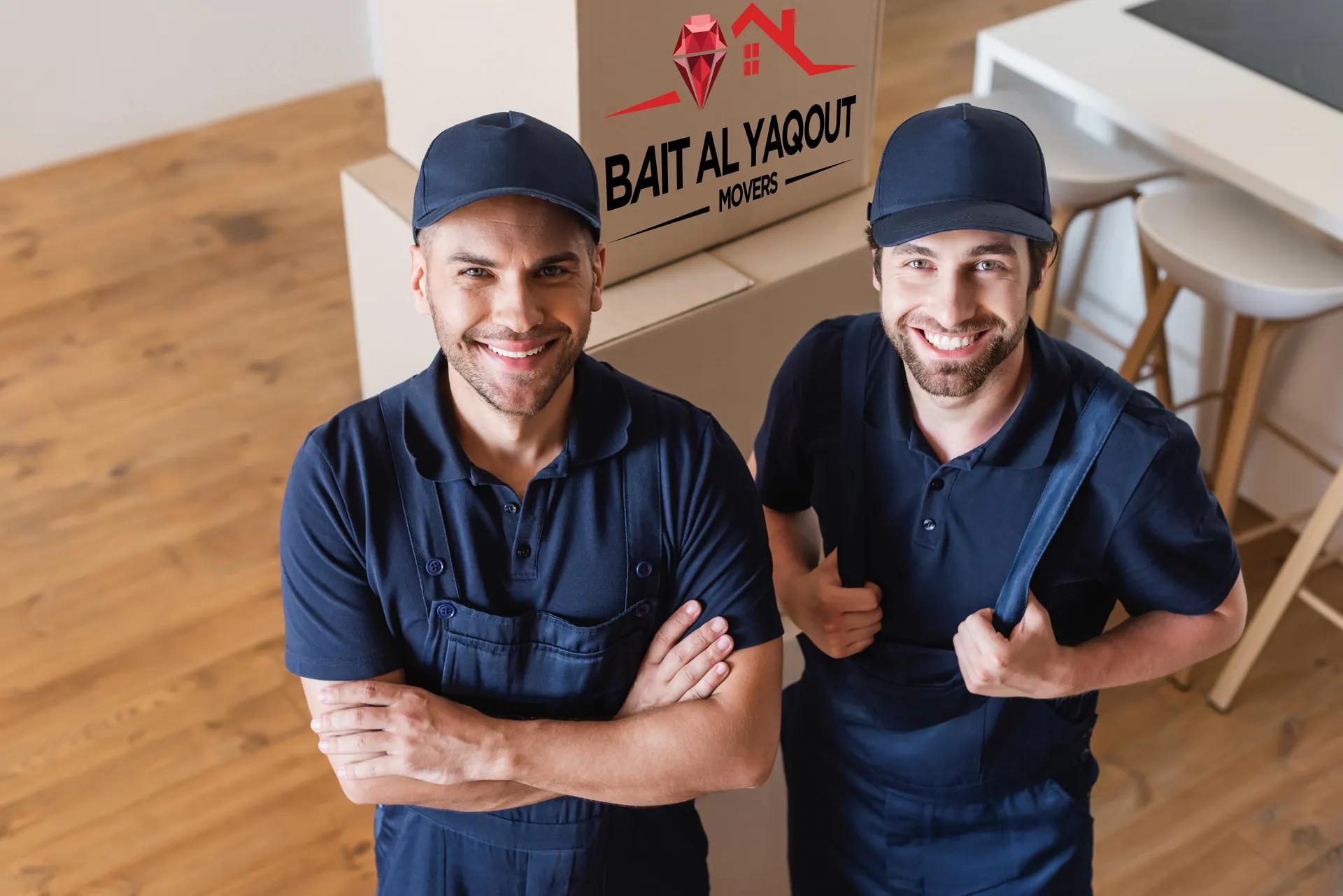 Bait Al Yaqout crew handling a relocation